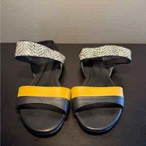 Masiero Flat Sandals Made In Brazil Brazilian Leather Size 10